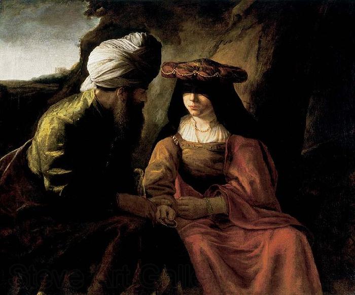 Rembrandt Peale Judah and Tamar
